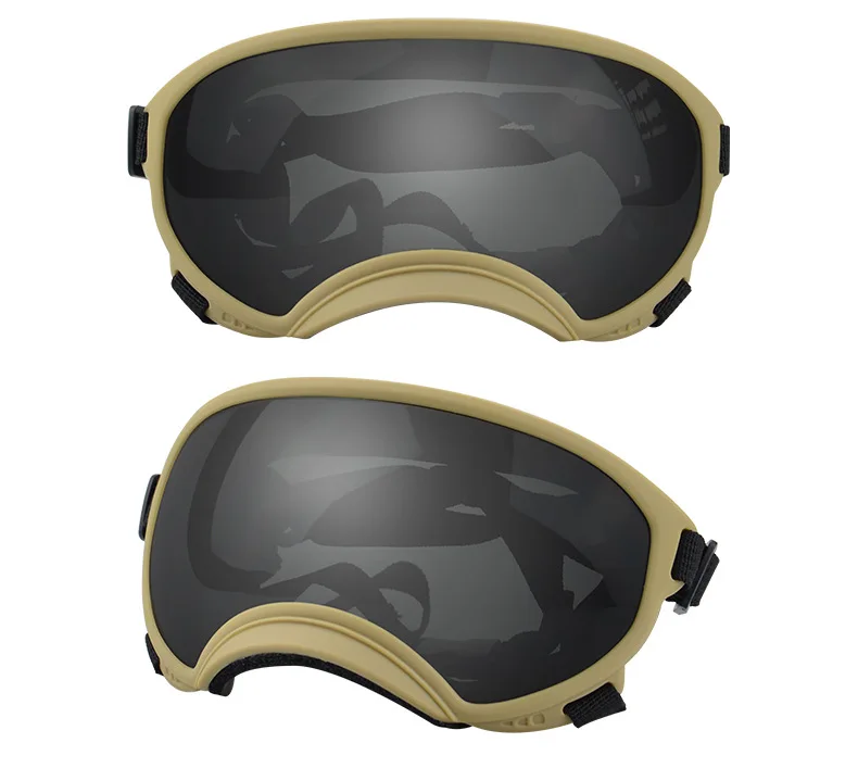 Hundebrille mit UV-Schutz für kleine & große Hunde – winddicht, verstellbar & Anti-Fog