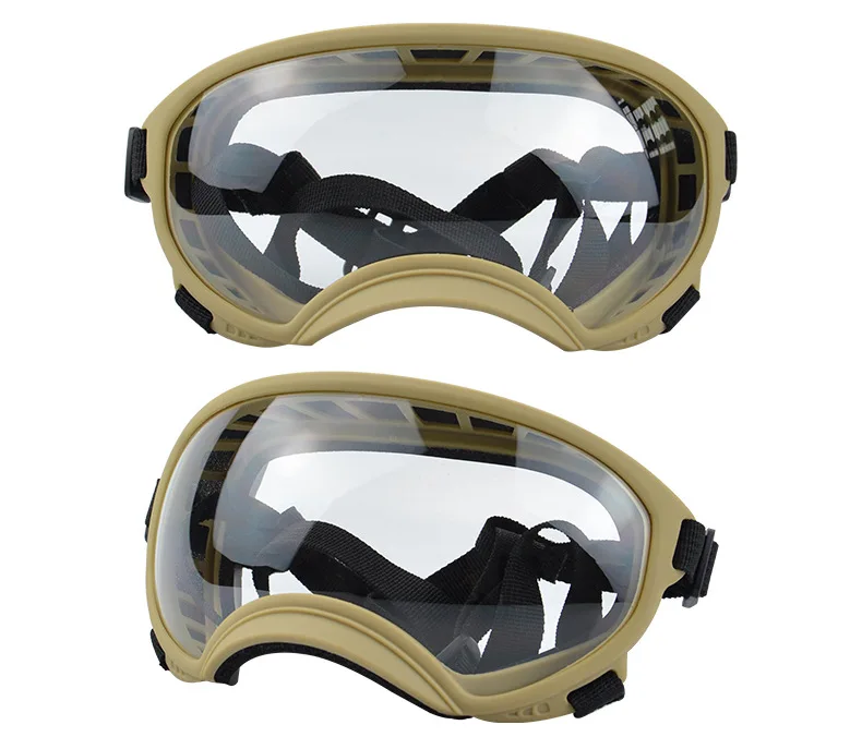 Hundebrille mit UV-Schutz für kleine & große Hunde – winddicht, verstellbar & Anti-Fog