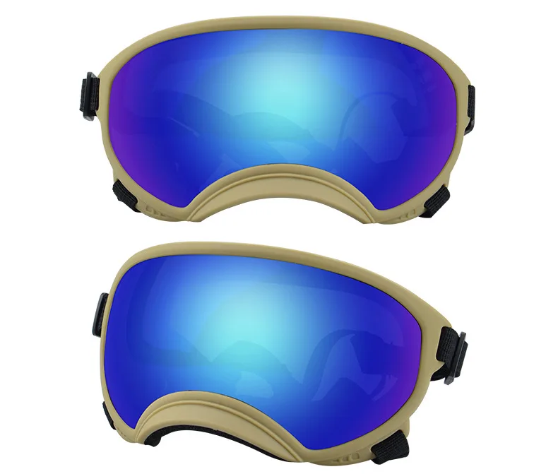 Hundebrille mit UV-Schutz für kleine & große Hunde – winddicht, verstellbar & Anti-Fog