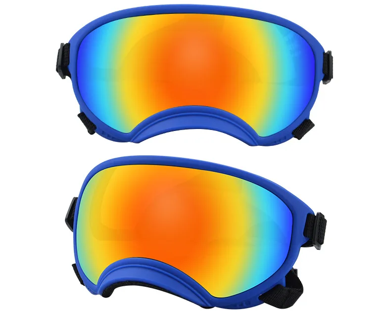 Hundebrille mit UV-Schutz für kleine & große Hunde – winddicht, verstellbar & Anti-Fog