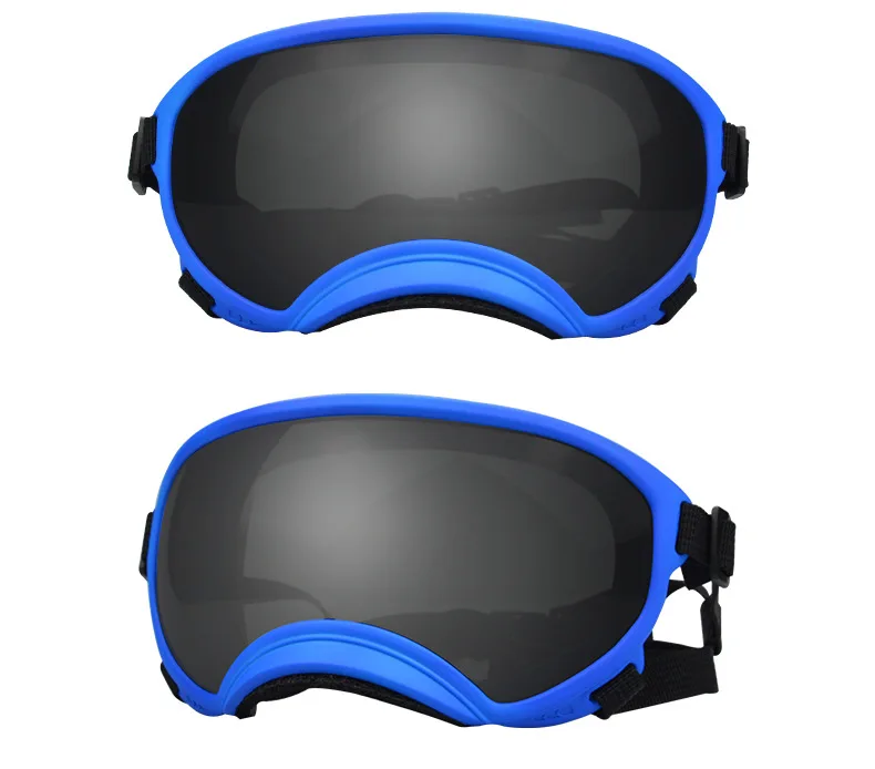 Hundebrille mit UV-Schutz für kleine & große Hunde – winddicht, verstellbar & Anti-Fog