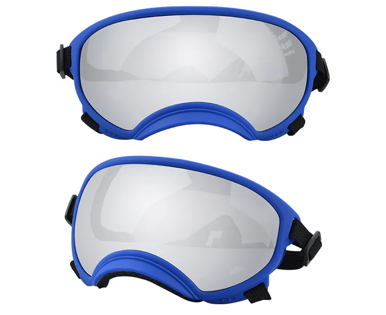Hundebrille mit UV-Schutz für kleine & große Hunde – winddicht, verstellbar & Anti-Fog