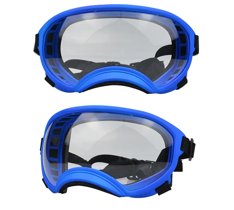Hundebrille mit UV-Schutz für kleine & große Hunde – winddicht, verstellbar & Anti-Fog