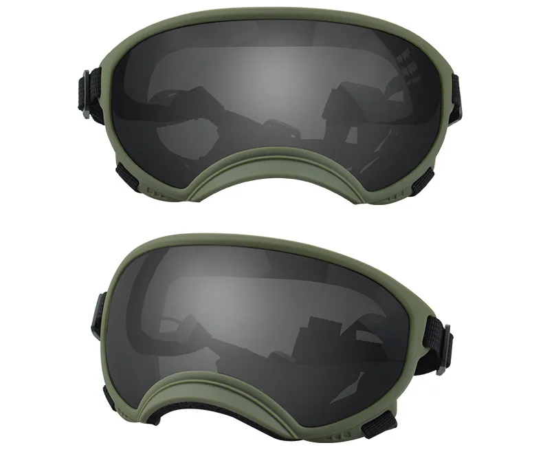 Hundebrille mit UV-Schutz für kleine & große Hunde – winddicht, verstellbar & Anti-Fog