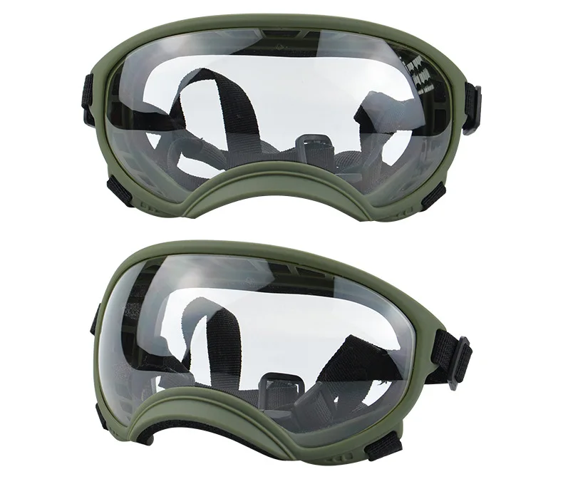 Hundebrille mit UV-Schutz für kleine & große Hunde – winddicht, verstellbar & Anti-Fog