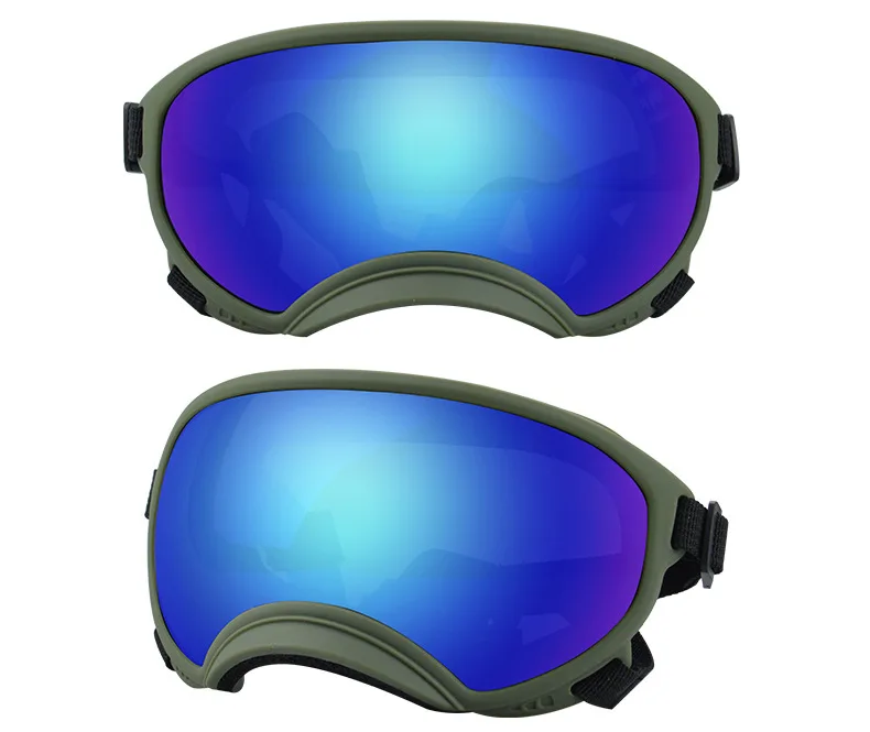 Hundebrille mit UV-Schutz für kleine & große Hunde – winddicht, verstellbar & Anti-Fog