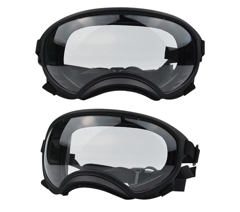 Hundebrille mit UV-Schutz für kleine & große Hunde – winddicht, verstellbar & Anti-Fog