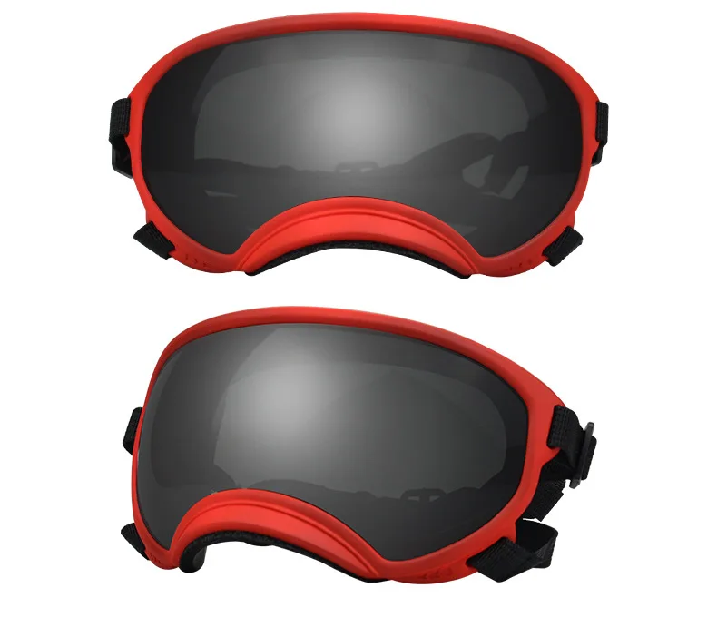 Hundebrille mit UV-Schutz für kleine & große Hunde – winddicht, verstellbar & Anti-Fog