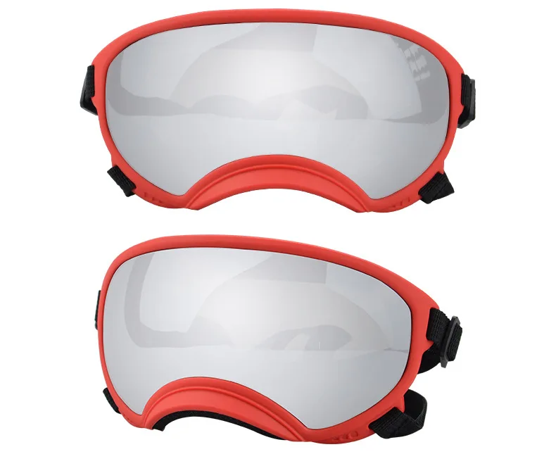 Hundebrille mit UV-Schutz für kleine & große Hunde – winddicht, verstellbar & Anti-Fog