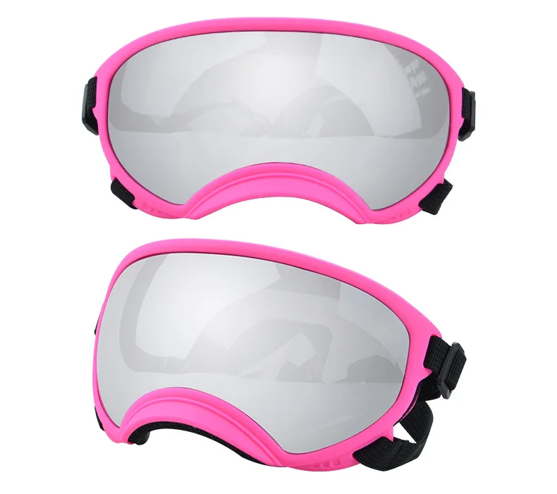 Hundebrille mit UV-Schutz für kleine & große Hunde – winddicht, verstellbar & Anti-Fog
