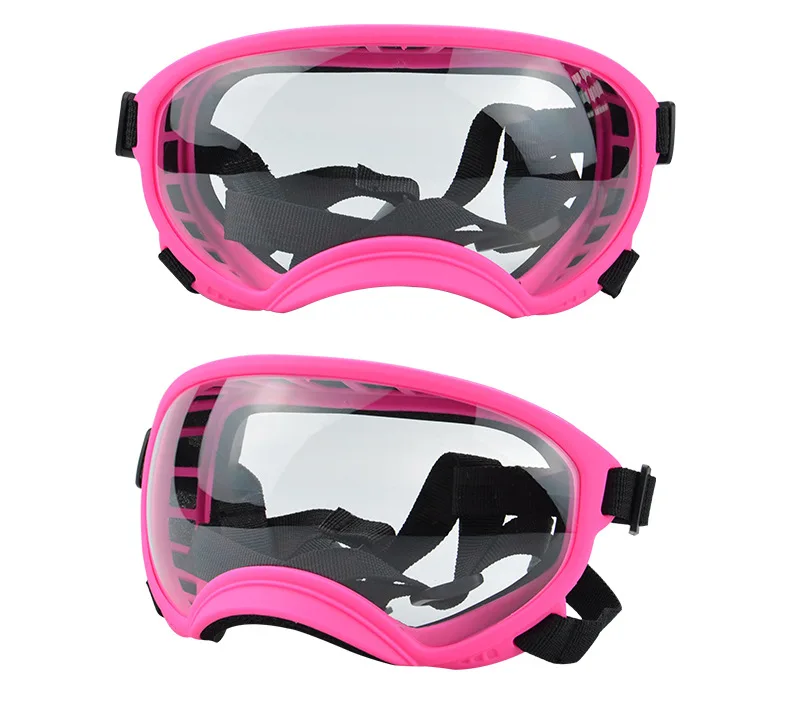 Hundebrille mit UV-Schutz für kleine & große Hunde – winddicht, verstellbar & Anti-Fog