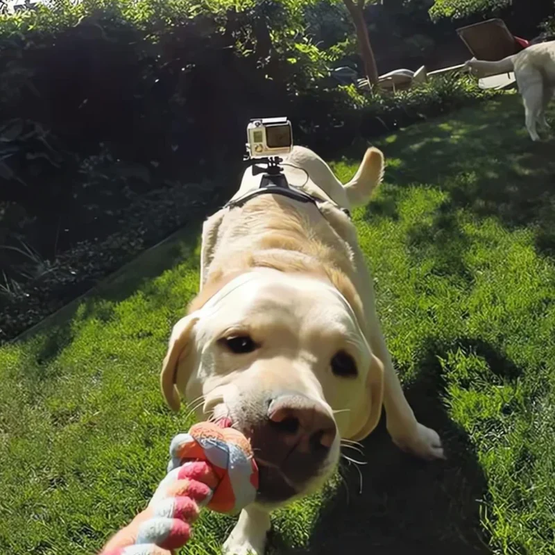 Action-Cam Hundegeschirr mit 360° Perspektive