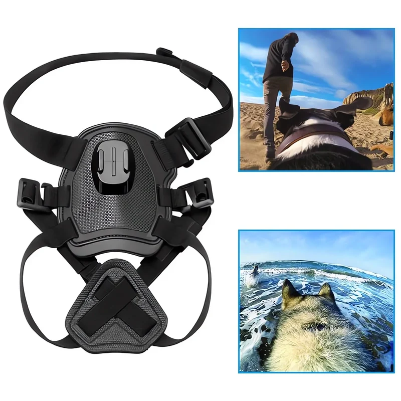 Action-Cam Hundegeschirr mit 360° Perspektive