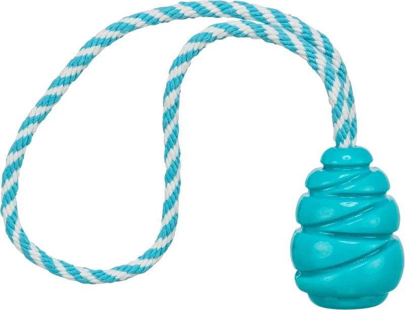 Hundespielzeug Super Strong Jumper mit Seil aus TPR