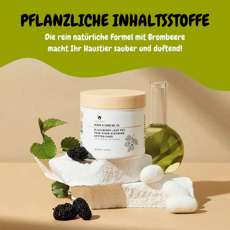 Doppelseitige Augen-Reinigungstücher für Haustiere