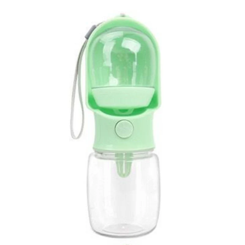 2-in-1 Trinkflasche mit Futterfach für Haustiere