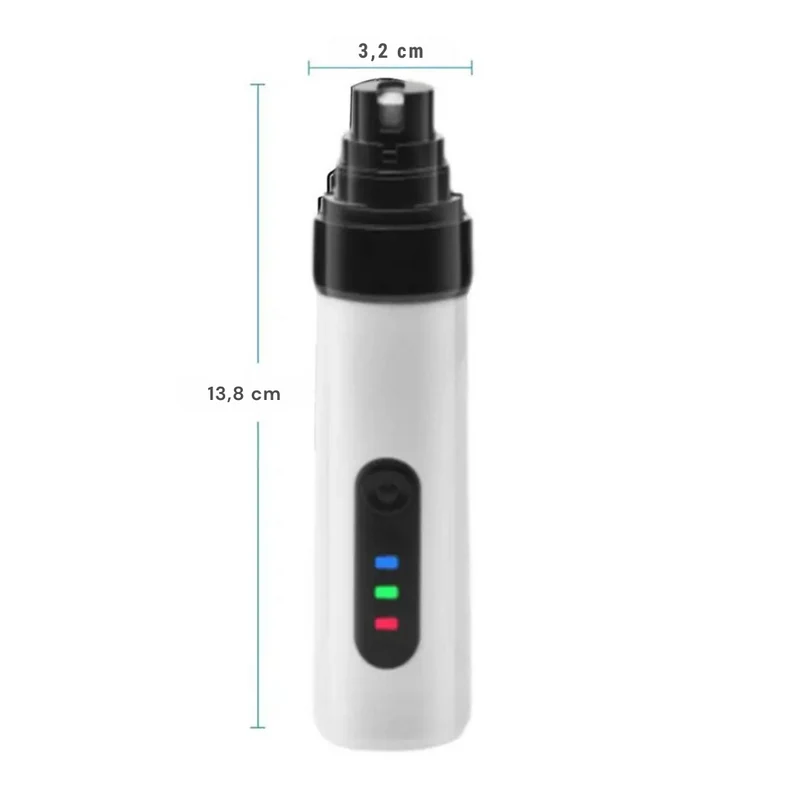 Leiser LED-Krallenschleifer mit USB