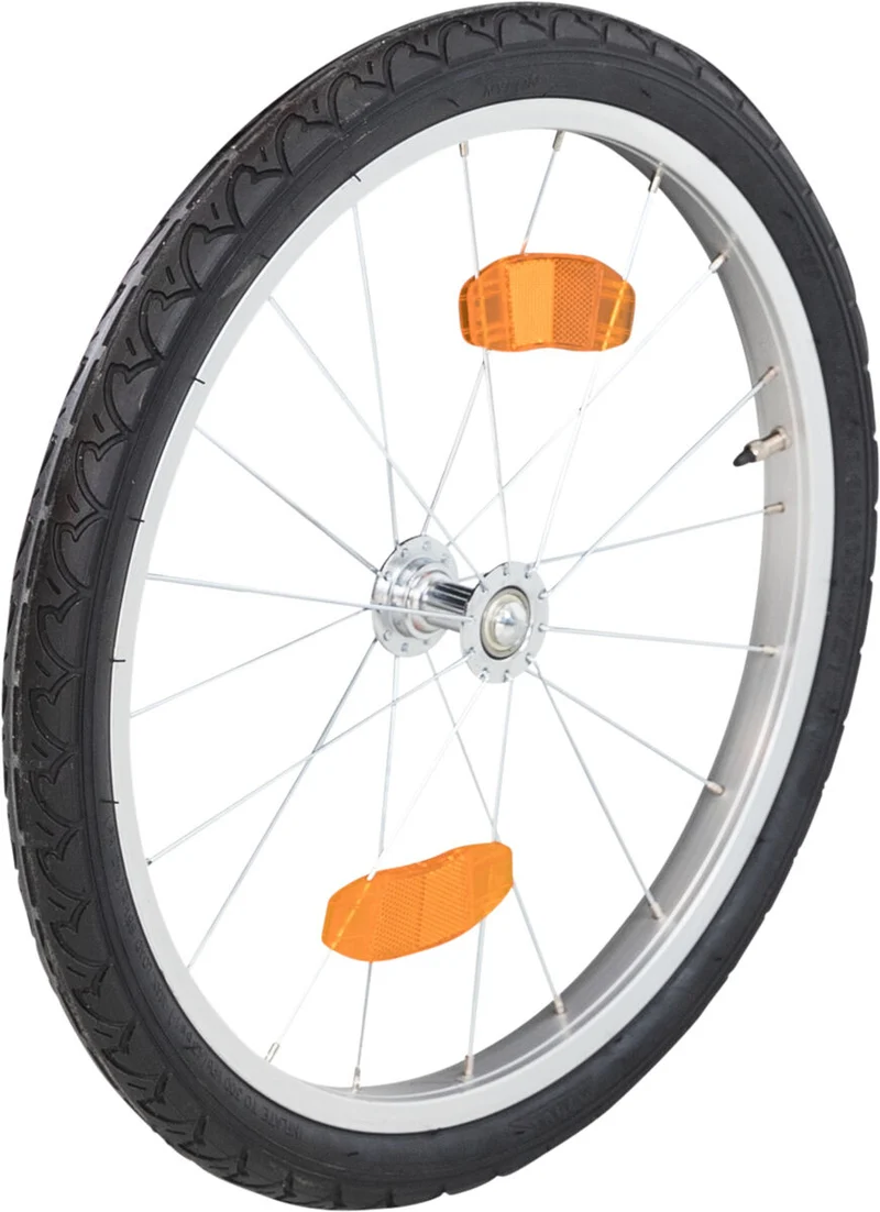 Ersatzrad für Fahrradanhänger mit 5 cm Bolzen