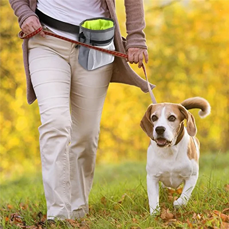 Hundetrainingstasche mit Leckerli- & Kotbeutelfach