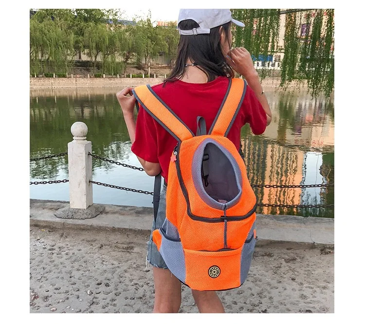 Atmungsaktiver Hunde-Rucksack für Reisen