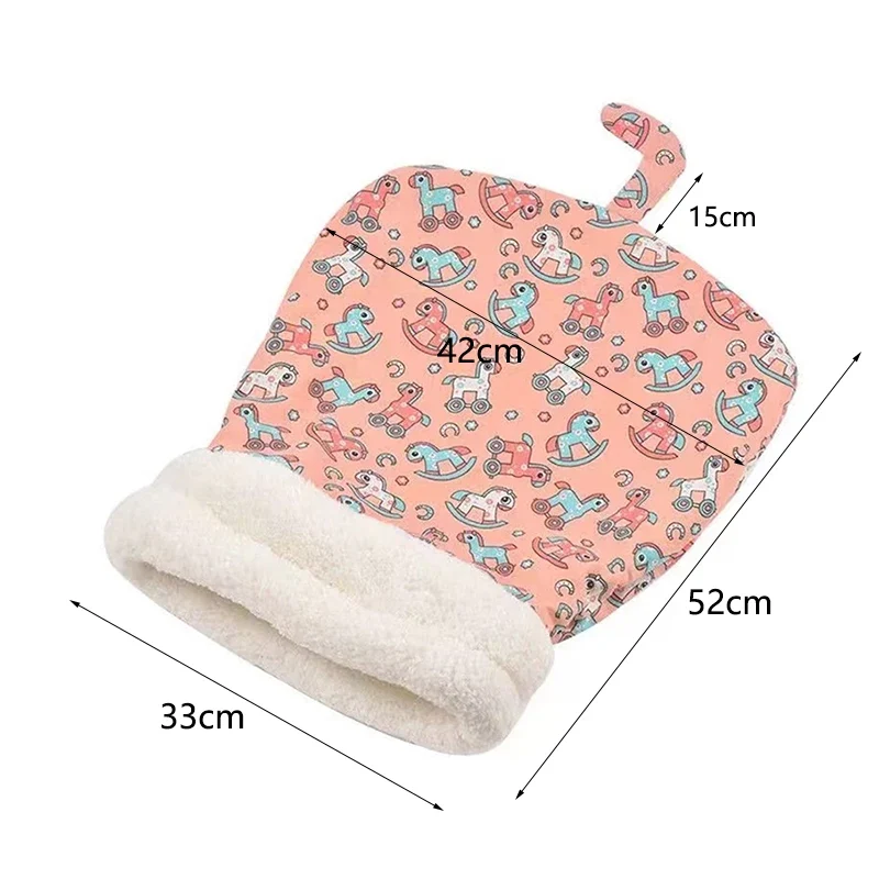 Gepolsterter Plüsch-Katzenschlafsack