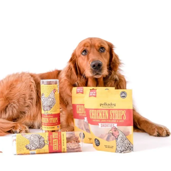 Chicken Strips Jerky 4oz Tube