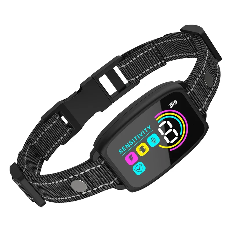 Hundetrainingshalsband mit Display, USB-C & 3 Trainingsmodi