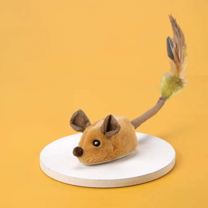 Elektrische Katzenmaus mit LED & Sound