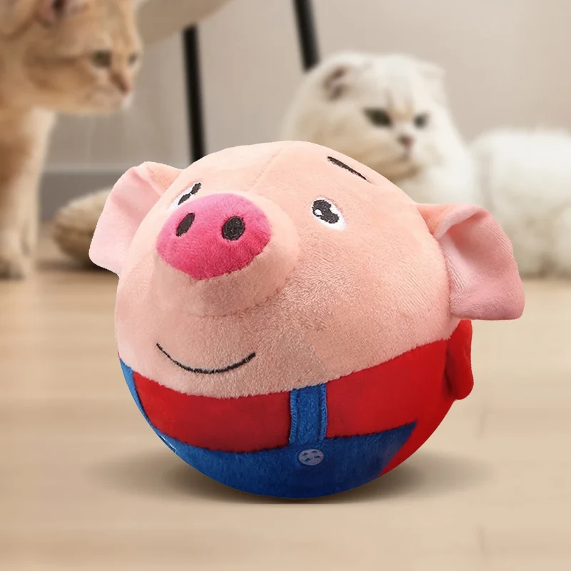 Selbstbewegendes Plüschspielzeug für Hunde & Katzen