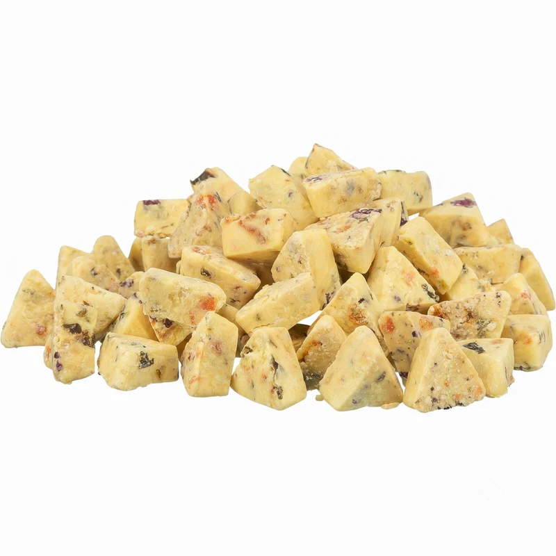 TRIXIE Cheese Triangles mit Obst & Gemüse – Vegetarischer Hundesnack & Leckerbissen
