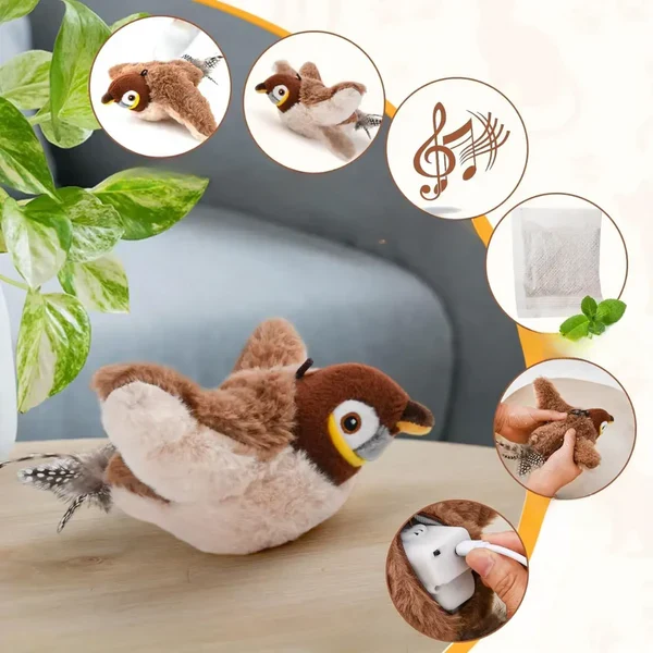Flattervogel – für neugierige Hunde