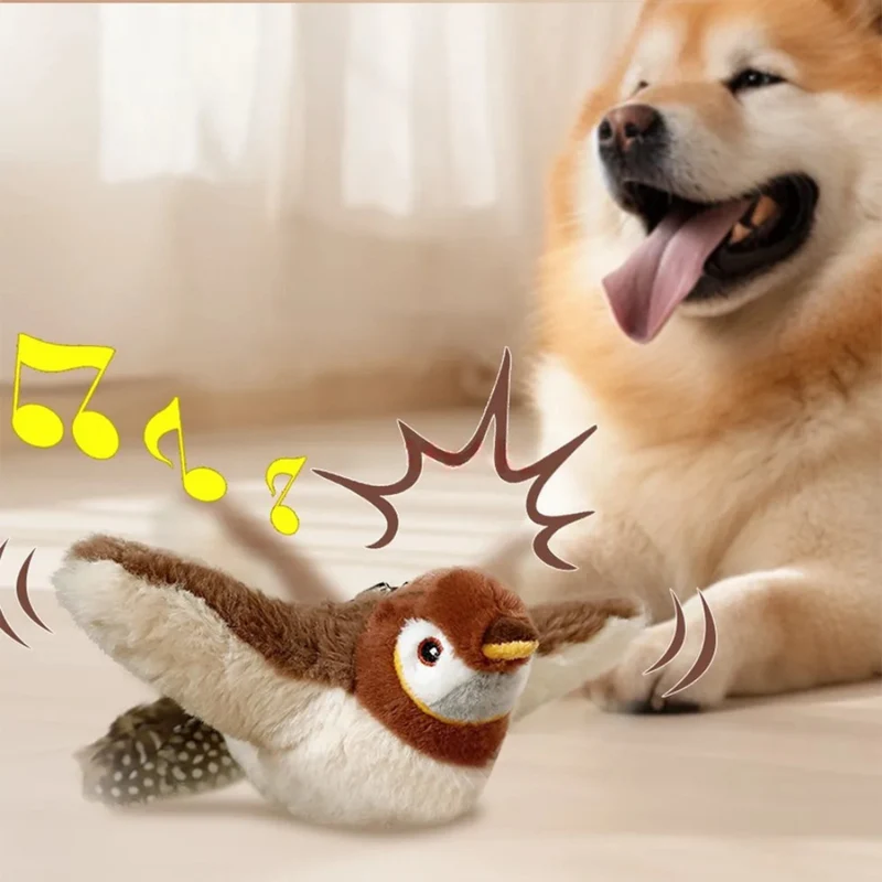 Flattervogel – für neugierige Hunde