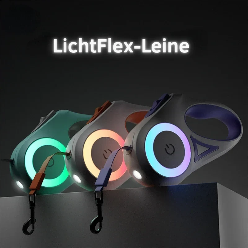 LichtFlex-Leine - Leuchtende Hundeleine
