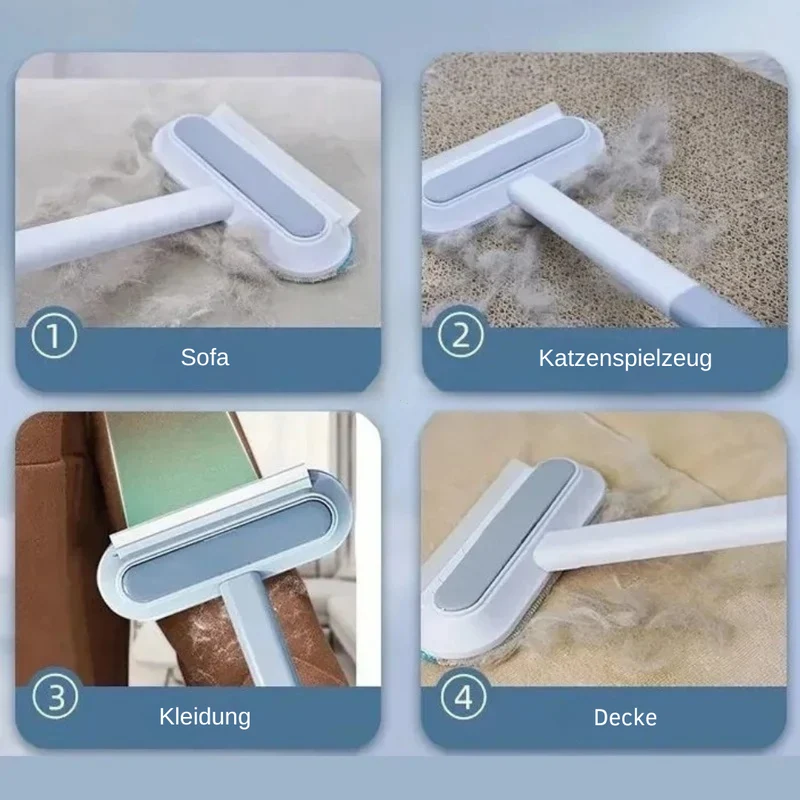 Tierhaarentferner mit Powergriff für Möbel & Teppich