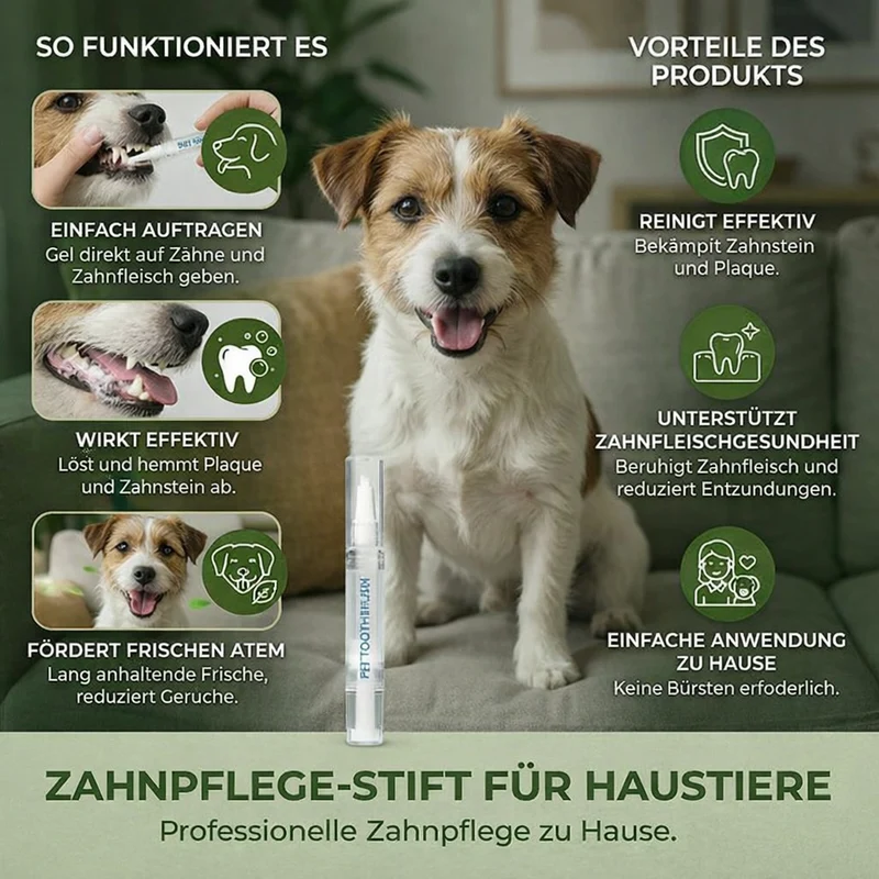 Zahnpflege-Stift – Frischer Atem für Haustiere