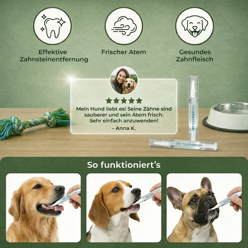 Zahnpflege-Stift – Frischer Atem für Haustiere