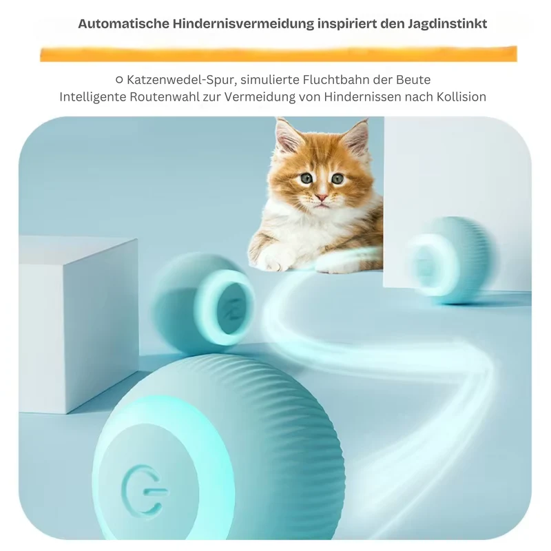 Intelligenter Rollerball für Hunde & Katzen