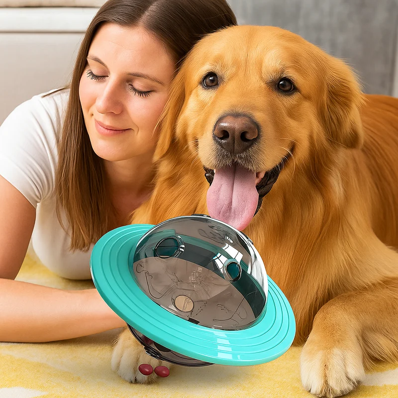 Interaktiver IQ-Leckerli-Ball für Hunde