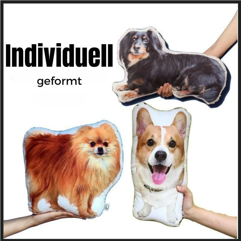 Personalisiertes Kissen mit Haustierfoto