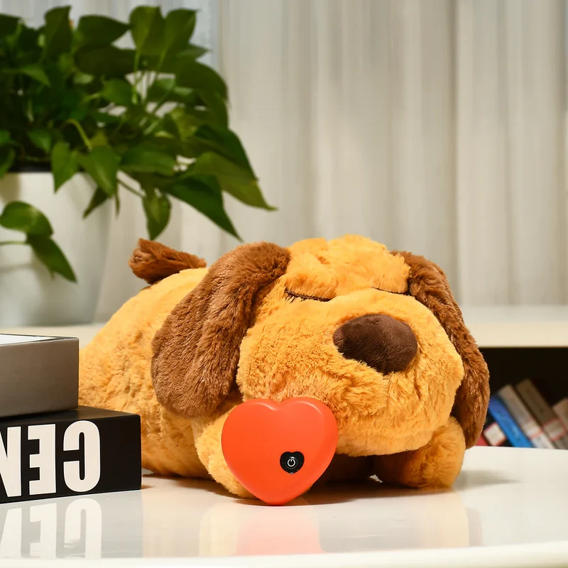 Beruhigendes Kuschelspielzeug mit Herzschlag
