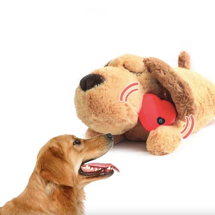 Beruhigendes Kuschelspielzeug mit Herzschlag