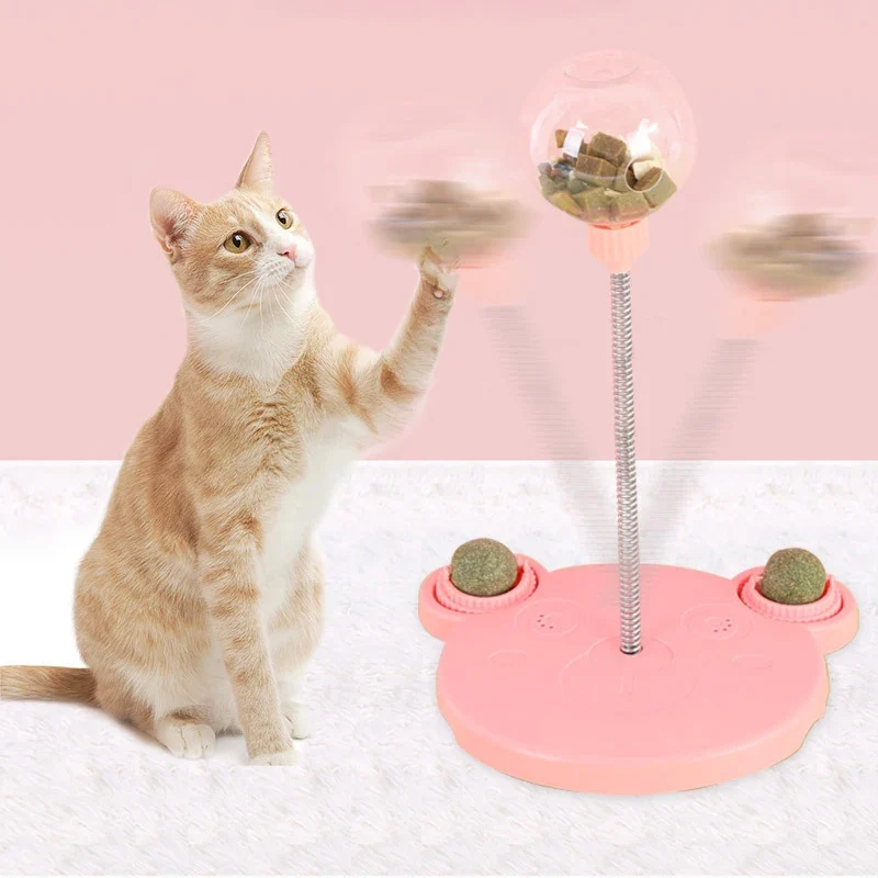 Interaktiver Futter-Spielball mit Wackelfunktion