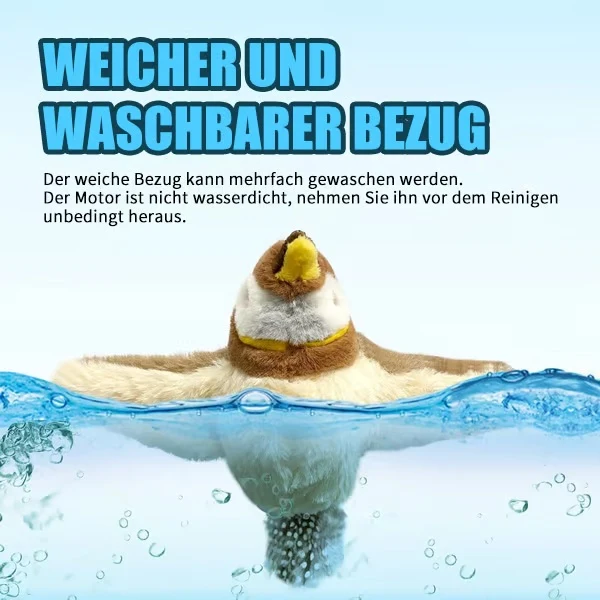 Flattervogel mit Flügelschlag für Katzen