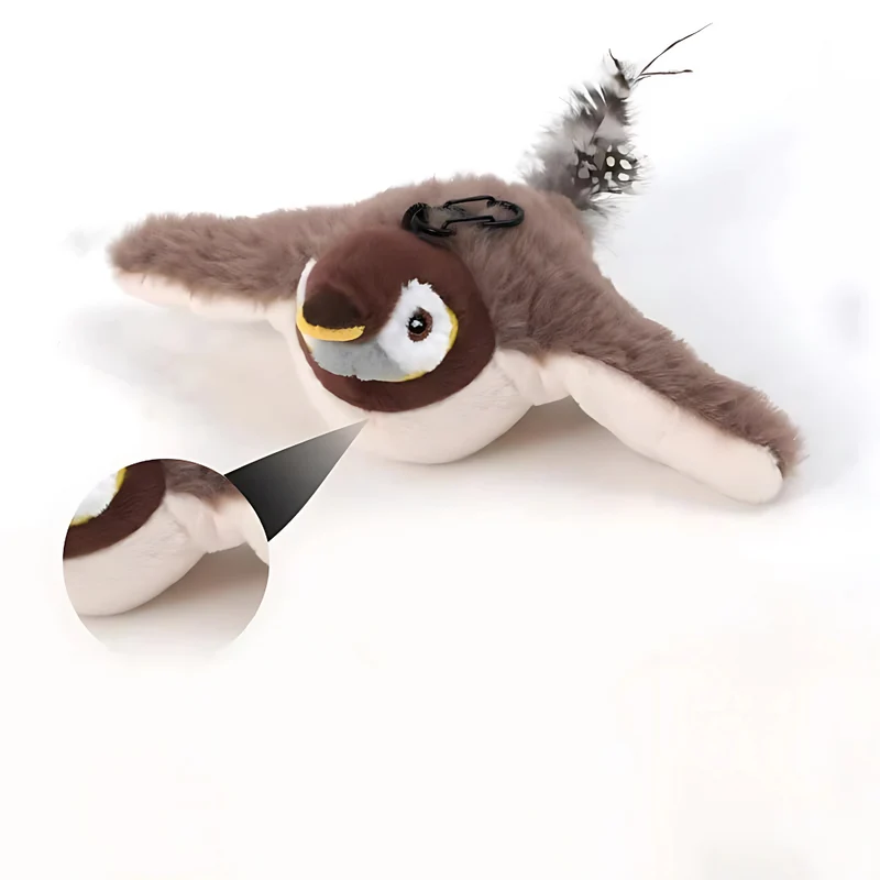 Flattervogel mit Flügelschlag für Katzen