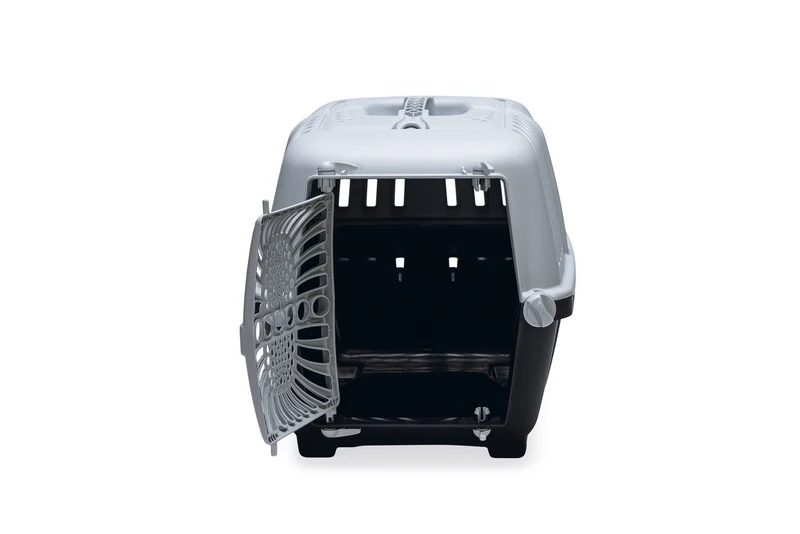 Beeztees Transportbox Praktiko Eco – Sicherer Transport für Hund, Katze & Nager