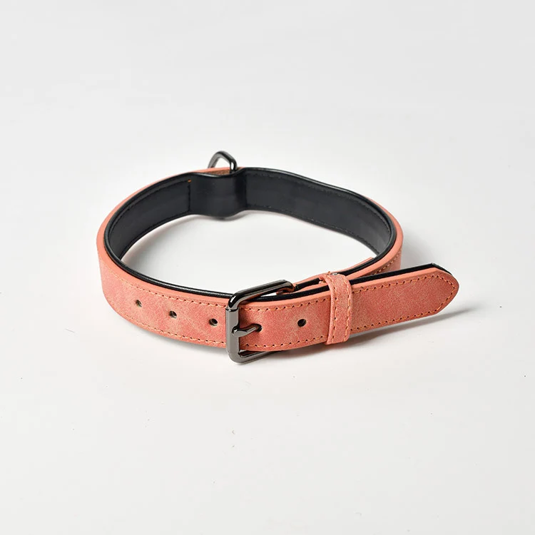 Personalisiertes Hundehalsband aus Leder mit Namensgravur