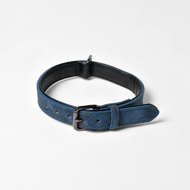 Personalisiertes Hundehalsband aus Leder mit Namensgravur