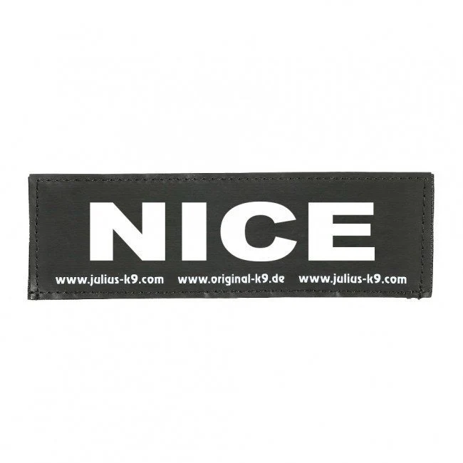 Julius K9 Logo Klettsticker klein M - Z