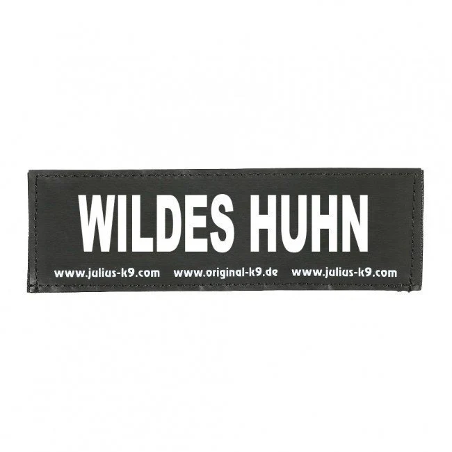 Julius K9 Logo Klettsticker klein M - Z