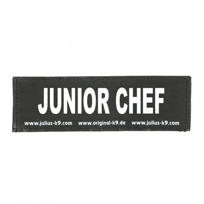 Julius K9 Logo Klettsticker klein G - L